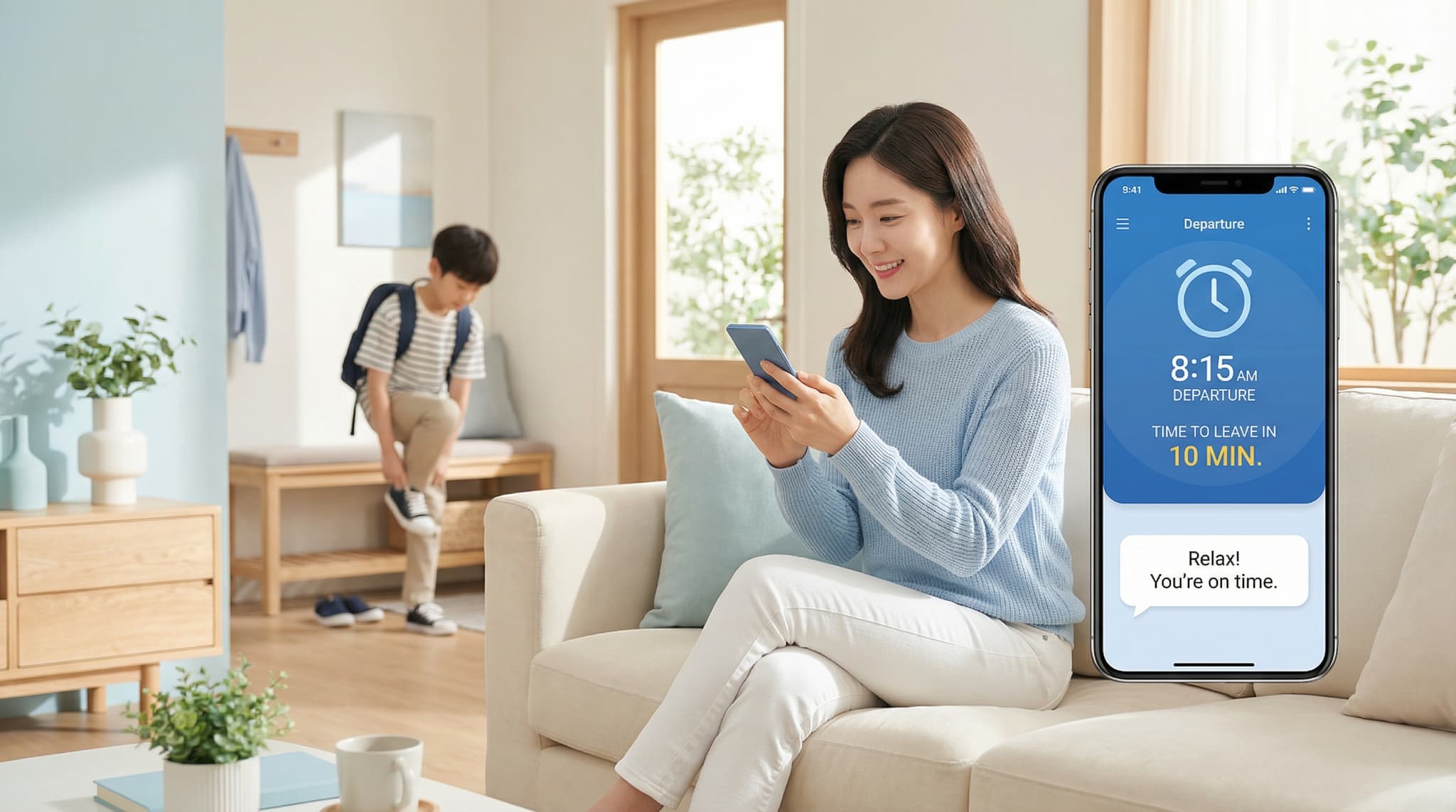 Listo - 스마트 출발 시간 계산 앱 상세 이미지 1